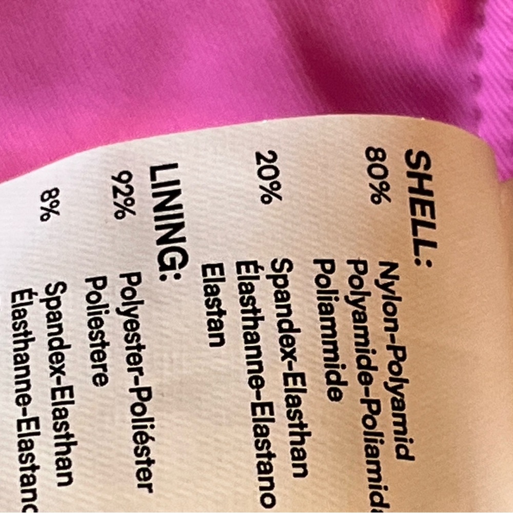 NEW Cupshe Pink One-Piece Swimsuit with Front Detail Size L - Picture 9 of 11